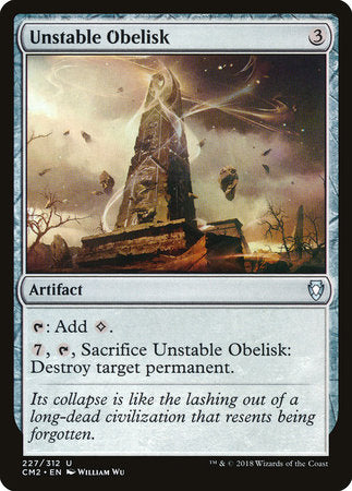 Unstable Obelisk [Commander Anthology Volume II] | Good Games North