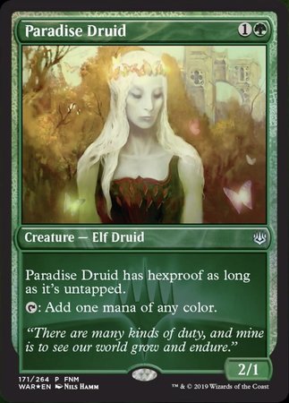 Paradise Druid [War of the Spark Promos] | Good Games North