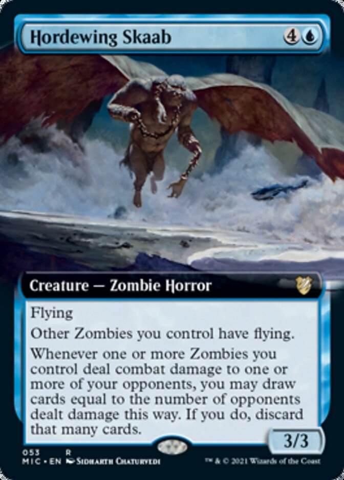 Hordewing Skaab (Extended) [Innistrad: Midnight Hunt Commander] | Good Games North