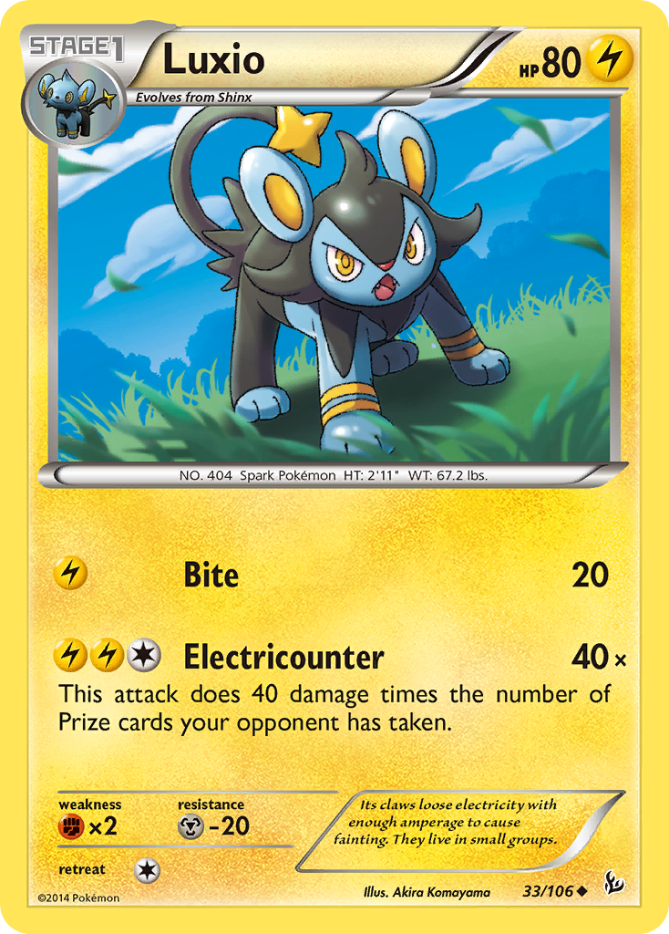 Luxio (33/106) [XY: Flashfire] | Good Games North