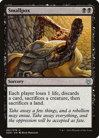 Smallpox [Duel Decks: Nissa vs. Ob Nixilis] | Good Games North