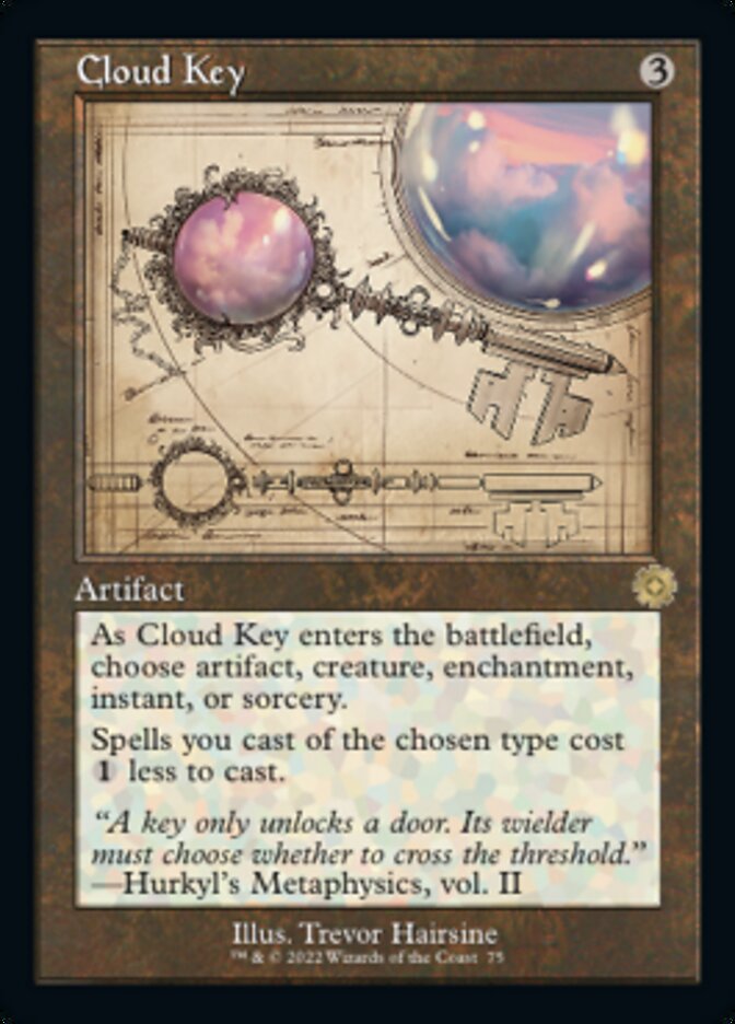 Cloud Key (Retro Schematic) [The Brothers' War Retro Artifacts] | Good Games North