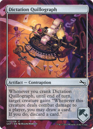 Dictation Quillograph [Unstable] | Good Games North