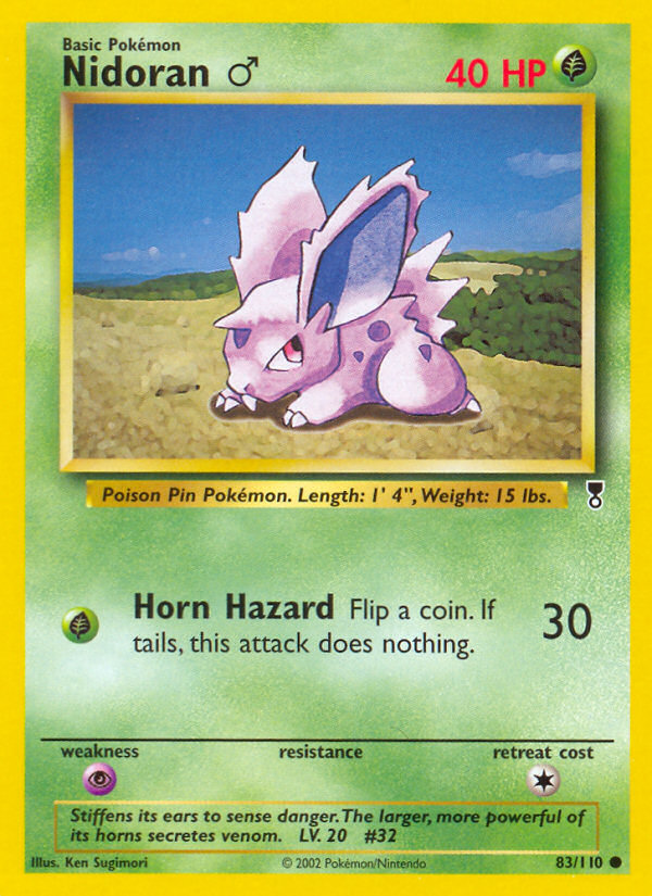Nidoran (83/110) (Male) [Legendary Collection] | Good Games North