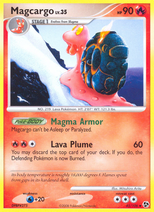 Magcargo (45/106) [Diamond & Pearl: Great Encounters] | Good Games North