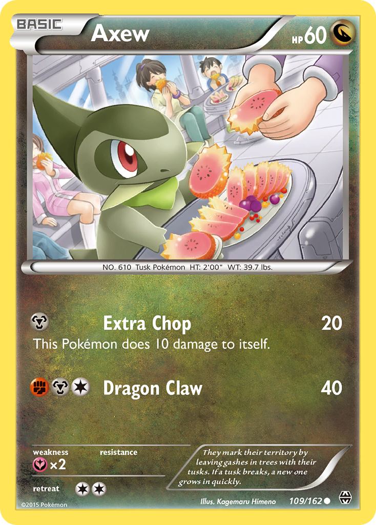 Axew (109/162) [XY: BREAKthrough] | Good Games North