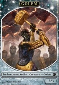 Golem Token [Theros Tokens] | Good Games North