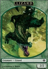 Lizard Token [Alara Reborn Tokens] | Good Games North