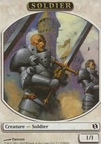 Soldier Token [Duel Decks: Elspeth vs. Tezzeret Tokens] | Good Games North