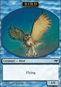 Bird Token [Eventide Tokens] | Good Games North