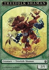Treefolk Shaman Token [Morningtide Tokens] | Good Games North
