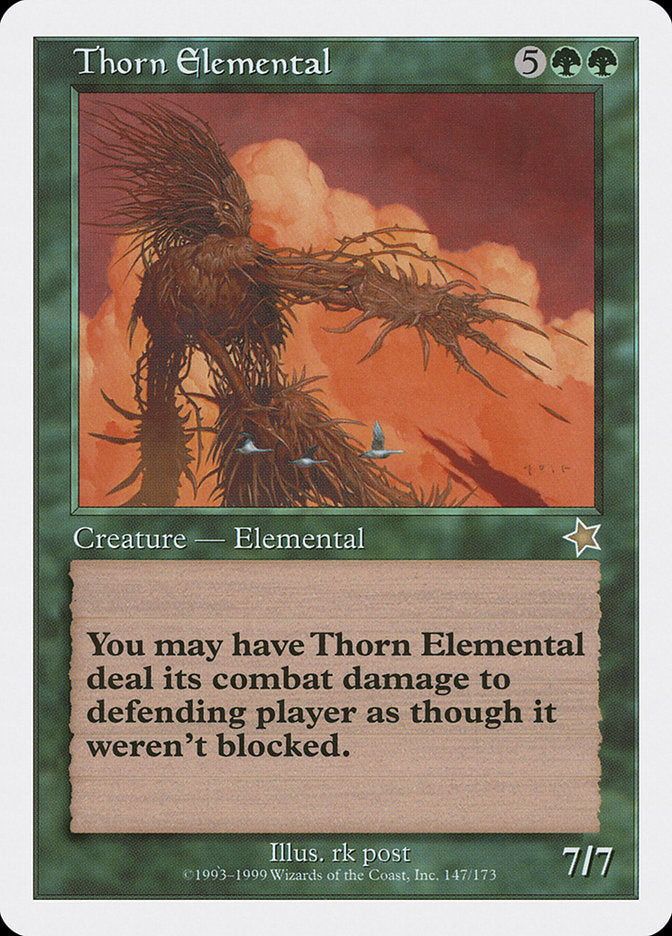 Thorn Elemental [Starter 1999] | Good Games North
