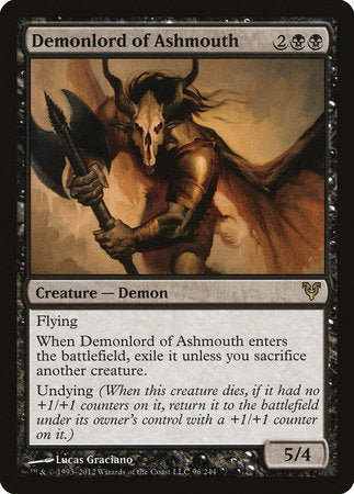 Demonlord of Ashmouth [Avacyn Restored] | Good Games North