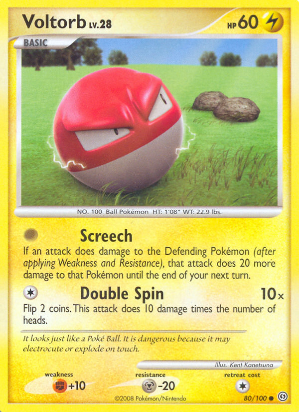 Voltorb (80/100) [Diamond & Pearl: Stormfront] | Good Games North