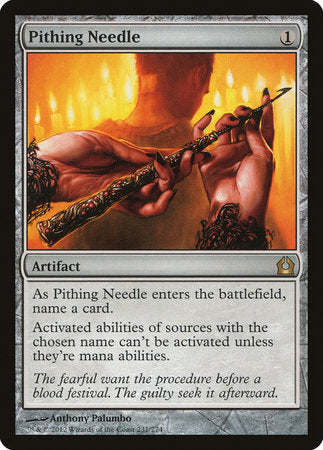 Pithing Needle [Return to Ravnica] | Good Games North