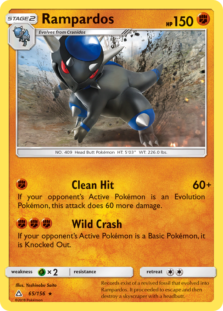 Rampardos (65/156) [Sun & Moon: Ultra Prism] | Good Games North
