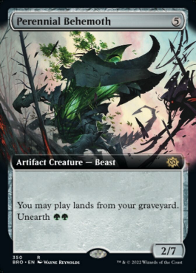 Perennial Behemoth (Extended Art) [The Brothers' War] | Good Games North