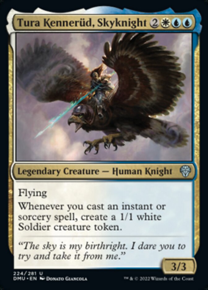 Tura Kennerud, Skyknight [Dominaria United] | Good Games North