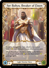 Ser Boltyn, Breaker of Dawn // Boltyn [MON029 // MON030] 1st Edition Normal | Good Games North