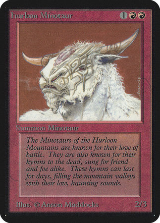 Hurloon Minotaur [Limited Edition Alpha] | Good Games North