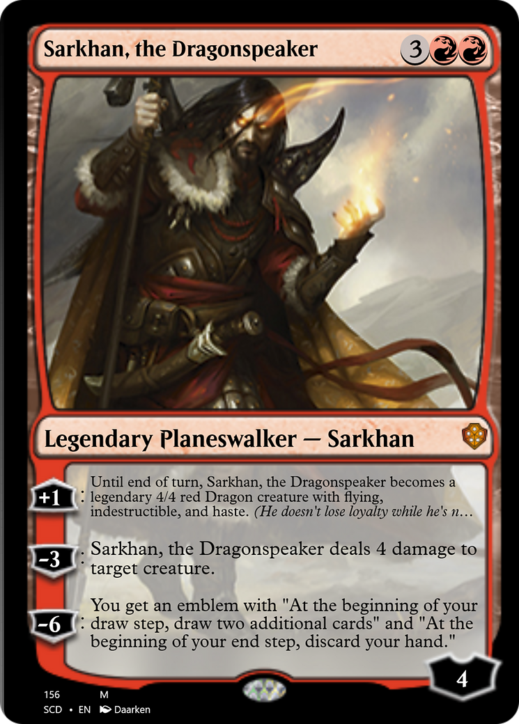 Sarkhan, the Dragonspeaker [Starter Commander Decks] | Good Games North