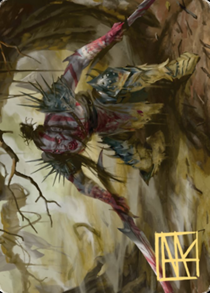 Highborn Vampire Art Card (Gold-Stamped Signature) [Zendikar Rising Art Series] | Good Games North