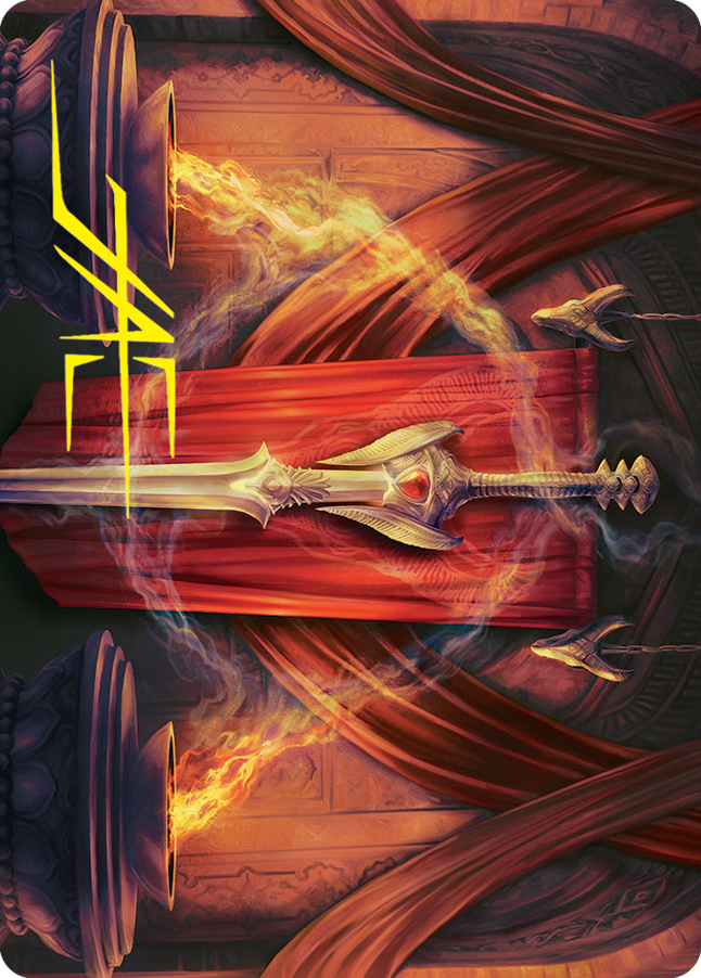 Ramosian Greatsword Art Card (Gold-Stamped Signature) [March of the Machine Art Series] | Good Games North