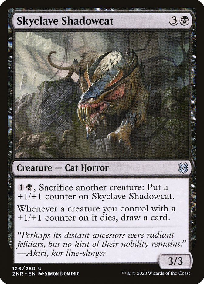 Skyclave Shadowcat [Zendikar Rising] | Good Games North