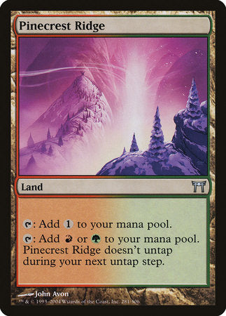 Pinecrest Ridge [Champions of Kamigawa] | Good Games North