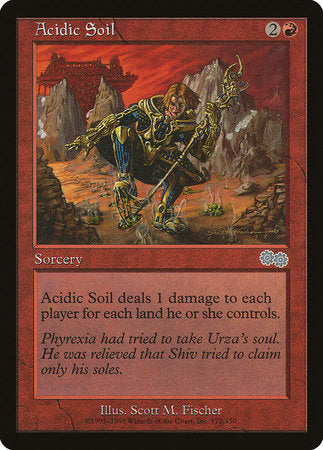 Acidic Soil [Urza's Saga] | Good Games North