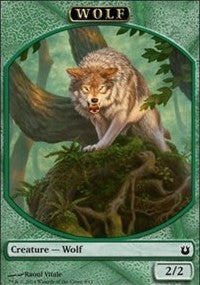 Wolf Token [Born of the Gods Tokens] | Good Games North