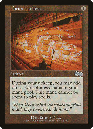 Thran Turbine [Urza's Saga] | Good Games North
