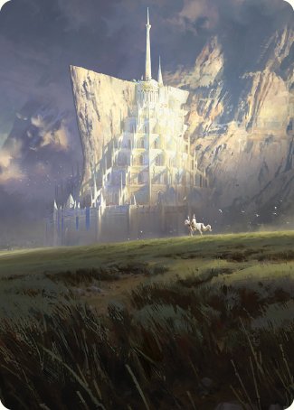 Minas Tirith Art Card [The Lord of the Rings: Tales of Middle-earth Art Series] | Good Games North