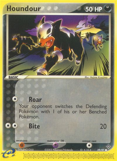 Houndour (59/97) [EX: Dragon] | Good Games North