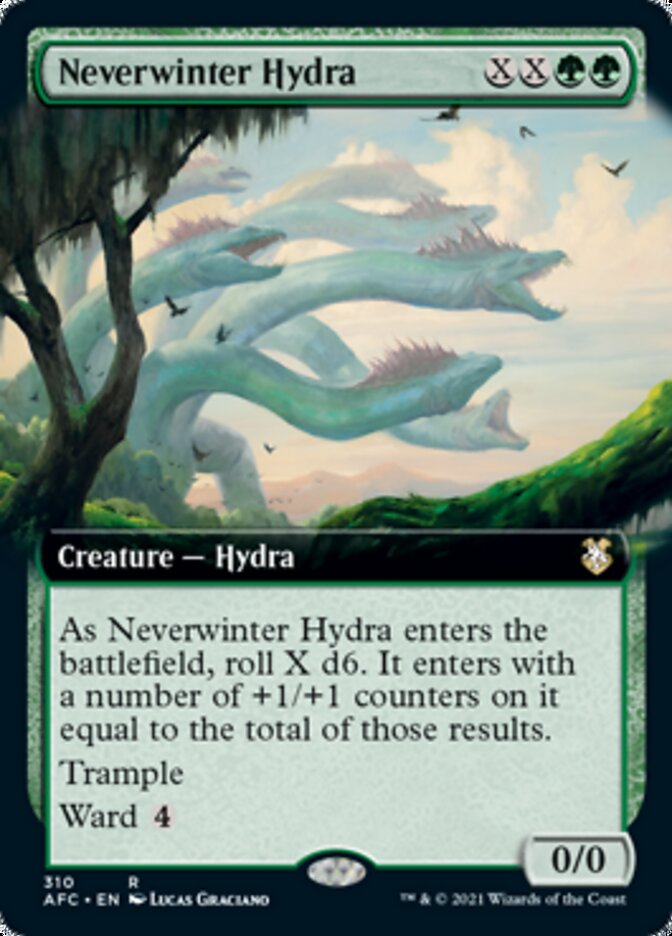 Neverwinter Hydra (Extended) [Dungeons & Dragons: Adventures in the Forgotten Realms Commander] | Good Games North