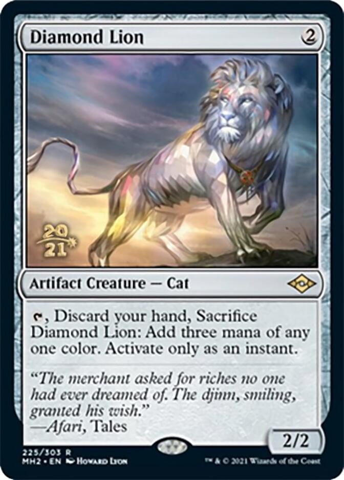 Diamond Lion [Modern Horizons 2 Prerelease Promos] | Good Games North