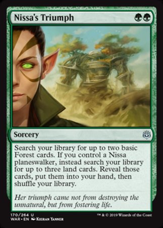 Nissa's Triumph [War of the Spark] | Good Games North