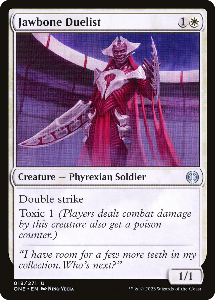 Jawbone Duelist [Phyrexia: All Will Be One] | Good Games North