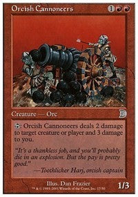 Orcish Cannoneers [Deckmasters] | Good Games North