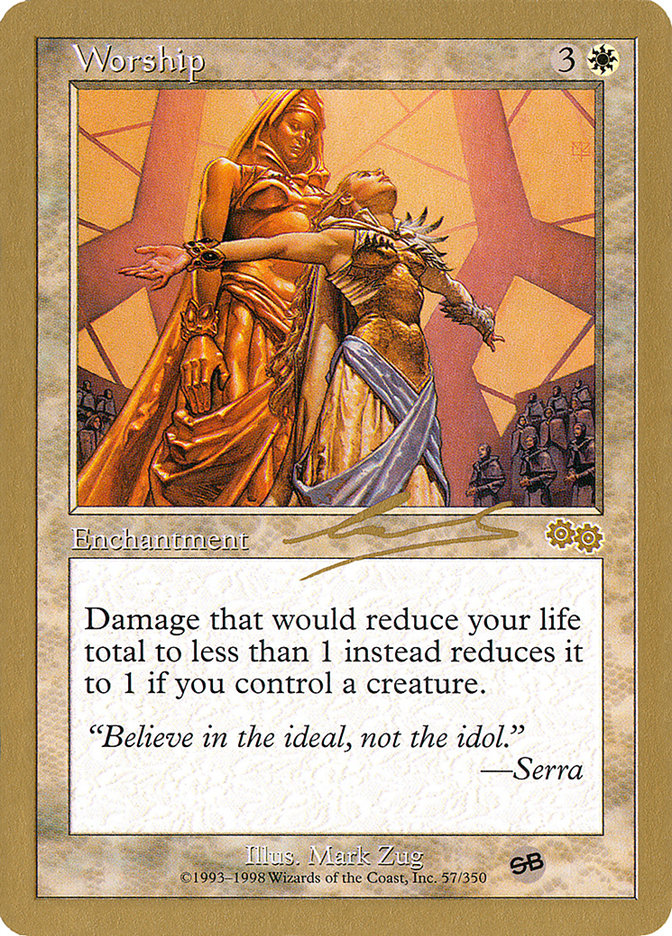 Worship (Nicolas Labarre) (SB) [World Championship Decks 2000] | Good Games North