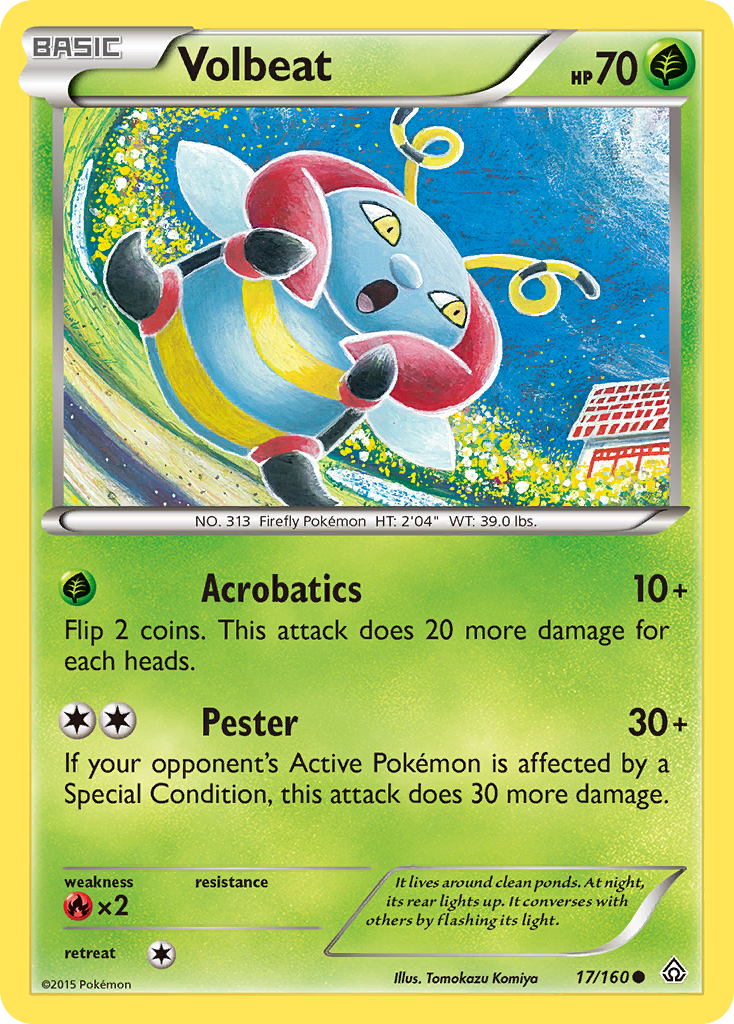Volbeat (17/160) [XY: Primal Clash] | Good Games North