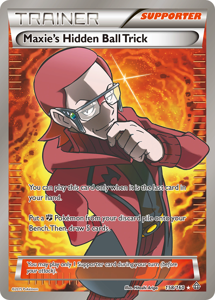 Maxie's Hidden Ball Trick (158/160) [XY: Primal Clash] | Good Games North