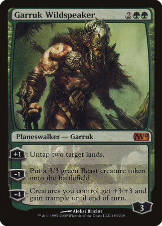 Garruk Wildspeaker [Magic 2010] | Good Games North