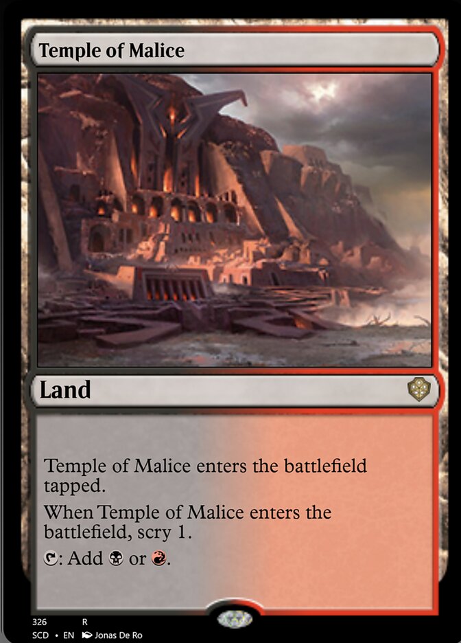 Temple of Malice [Starter Commander Decks] | Good Games North