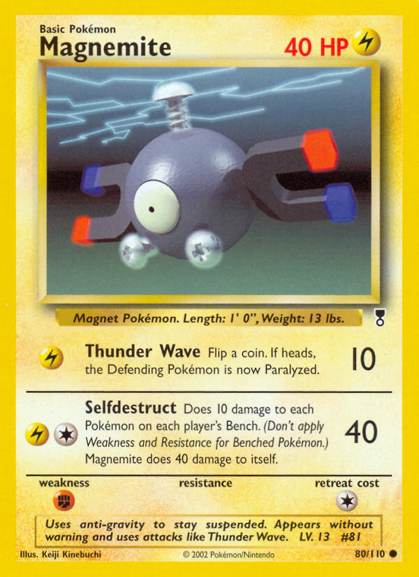 Magnemite (80/110) [Legendary Collection] | Good Games North