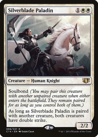 Silverblade Paladin [Commander 2014] | Good Games North