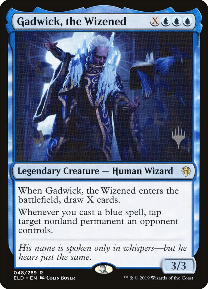 Gadwick, the Wizened (Promo Pack) [Throne of Eldraine Promos] | Good Games North