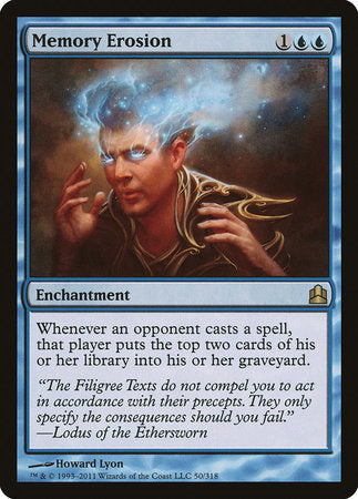 Memory Erosion [Commander 2011] | Good Games North