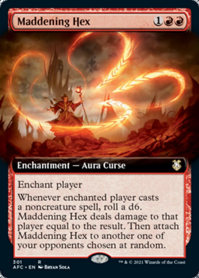 Maddening Hex (Extended) [Dungeons & Dragons: Adventures in the Forgotten Realms Commander] | Good Games North