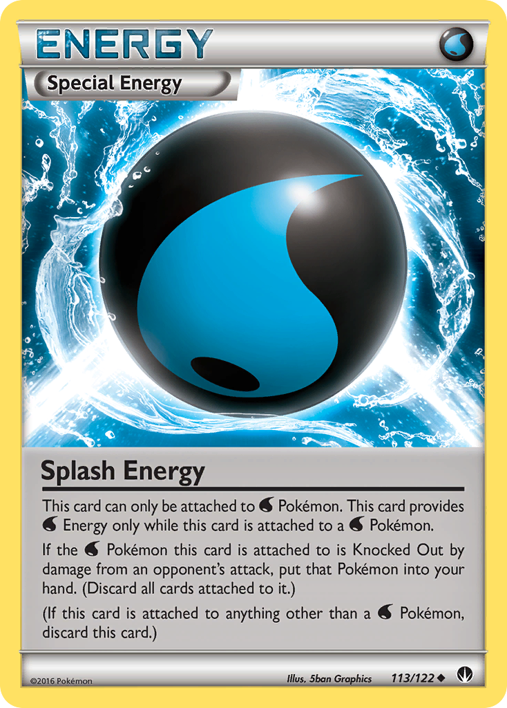 Splash Energy (113/122) [XY: BREAKpoint] | Good Games North